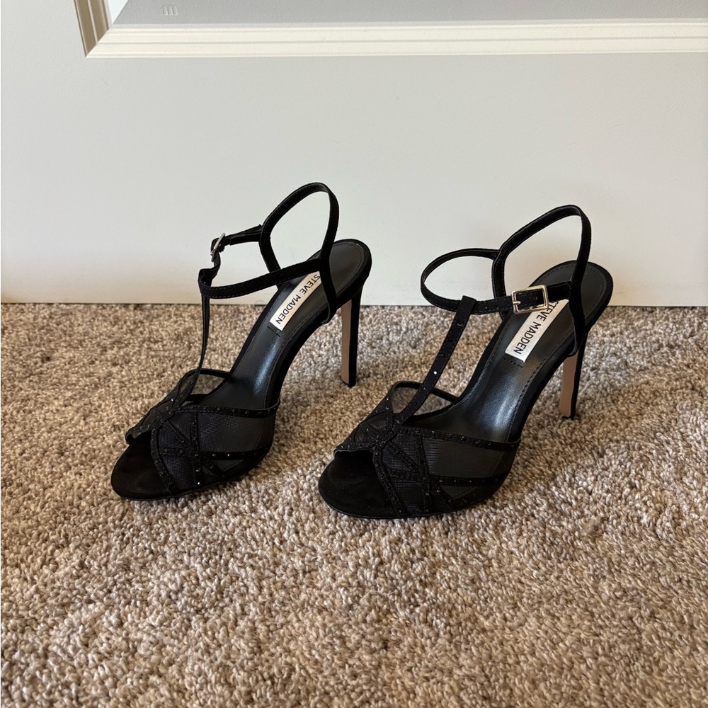 Steve Madden Black Heels